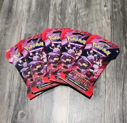 Lot Of 5 | Pokemon TCG | Destined Rivals Sleeved Booster Packs | Factory Sealed - Image 1