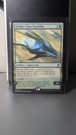Sledge Class Seedship Mtg R0208 Regular Mystery Bonus Card Included Collectibles - Image 1