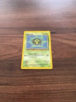 Spinarak 64/75 Common Neo Discovery Pokemon NM - Image 2