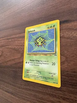 Spinarak 64/75 Common Neo Discovery Pokemon NM - Image 4