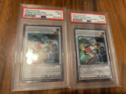 2022 yugioh formula synchron Hidden Arsenal 1 2xPSA 9 - Image 1