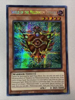 Yu-Gi-Oh - Shield of the Millennium Dynasty - MP25-EN078 - Prismatic Secret Rare - Image 1