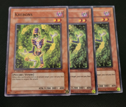 Yu-Gi-Oh! Krebons TDGS-EN018 1st Edition x 3!!! - Image 1