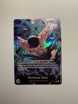 Roronoa Zoro - OP12-020 (Playmat Limited Edition Vol.4) One Piece Promotion Card - Image 3