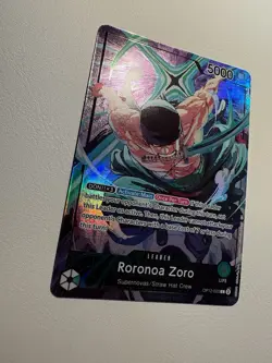 Roronoa Zoro - OP12-020 (Playmat Limited Edition Vol.4) One Piece Promotion Card - Image 5