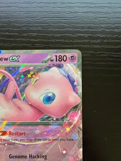 Pokemon TCG Mew EX 151/165 Scarlet & Violet Holo Double Rare Card NM - Image 3