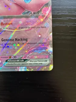 Pokemon TCG Mew EX 151/165 Scarlet & Violet Holo Double Rare Card NM - Image 5