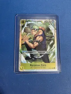 Roronoa Zoro SR OP15-113 ENGLISH ONE PIECE Card Adventure on KAMI’s Island OP15 - Image 1