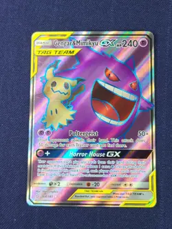 pokemon card gengar And Mimikyu GX - Image 2