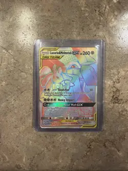 Mewtwo & Mew Gx 242/236 Hyper Rainbow Secret Rare Unified Minds Pokemon Card PD - Image 3