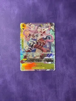 ONE PIECE Card Japanese The Azure Sea's Seven Perona OP14-111 R Alt Art NM - Image 1
