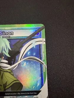 Union Arena Sword Art Online Simon UE07BT/SAO-1-091 SR Foil Card NM - Image 3