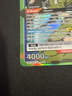 Union Arena Sword Art Online Simon UE07BT/SAO-1-091 SR Foil Card NM - Image 5