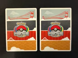 Greninja 40/122 + Talonflame 96/114 2016 World Championship Cody Walinski Cards - Image 2