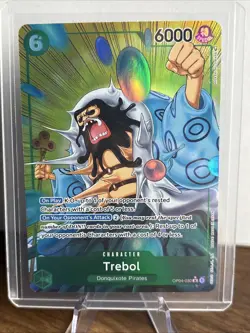 One Piece Card Game Kingdoms of Intrigue Trebol OP04-030 Rare Alt Art English NM - Image 1