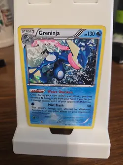 Greninja 41/146 Holo Rare XY Base Set Holo Pokemon Card LP - Image 1