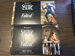 Beyond Vault 33 and Greet the Dog, Foil, New/Sealed, Fallout Secret Lair - Image 1