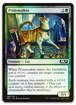 Pridemalkin #196 (Foil) (NM) Core Set 2021 M21 Magic MTG - Image 1