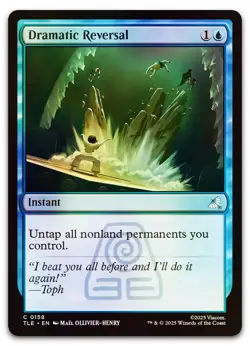 Dramatic Reversal #158 (Foil) (NM) TLE Magic MTG - Image 1
