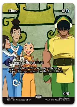 Clone (Borderless) #11 (NM) TLE Magic MTG - Image 1