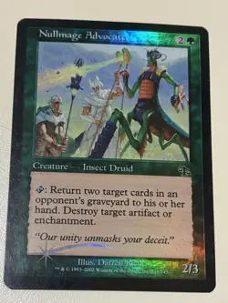 Magic: The Gathering Judgment Foil Nullmage Advocate NM NP - Image 2