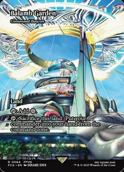 1x Balamb Garden - Foil Light Play MTG Magic - Kid Icarus - - Image 1