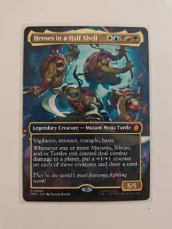 Heroes in a Half Shell (Borderless) Commander: Teenage Mutant Ninja Turtles Reg - Image 1