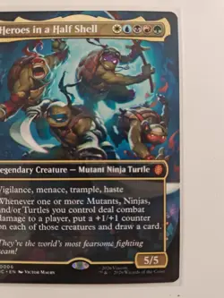 Heroes in a Half Shell (Borderless) Commander: Teenage Mutant Ninja Turtles Reg - Image 2