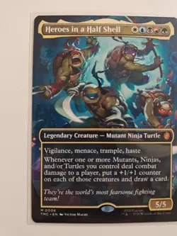 Heroes in a Half Shell (Borderless) Commander: Teenage Mutant Ninja Turtles Reg - Image 3