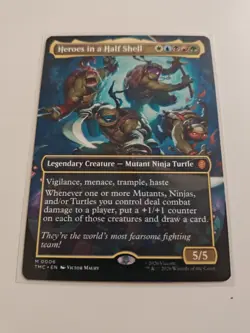 Heroes in a Half Shell (Borderless) Commander: Teenage Mutant Ninja Turtles Reg - Image 4