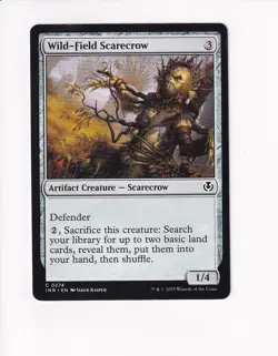 MAGIC THE GATHERING MTG INNISTRAD REMASTERED WILD-FIELD SCARECROW (#1) - Image 1