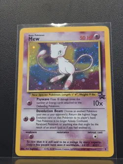 Mew Black Star Promo 9 Holo Pokemon TCG LP - Image 1