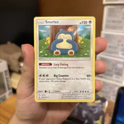 Pokemon TCG - Snorlax 158/214 - SM Unbroken Bonds Holo Rare - Image 1