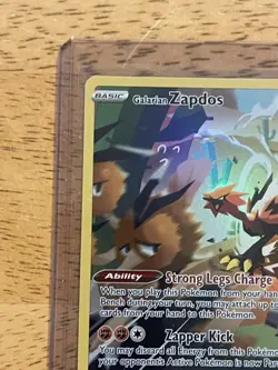 Galarian Zapdos SWSH283 Black Star Promos Crown Zenith Tins Holo Pokemon 2023 - Image 4