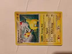 Pokemon Ampharos LV.57 1/127 Holo Pokemon Platinum 2009 - Image 2