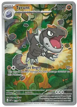 Tyrunt 070 Me: Mega Evolution Black Star Promo Illustration Rare NM - Image 1