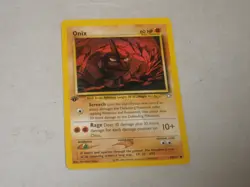 2000 Pokemon Neo Genesis 1st Edition #69 Onix - Image 1