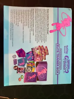 Pokemon: Fusion Strike Pokemon Center Elite Trainer Box ETB NEW Sealed W/CASE - Image 3