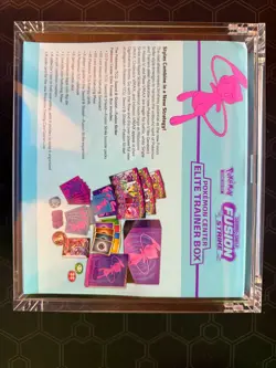 Pokemon: Fusion Strike Pokemon Center Elite Trainer Box ETB NEW Sealed W/CASE - Image 4