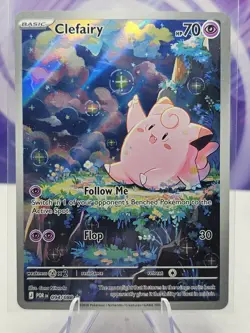 Pokemon Clefairy 094/088 Illustration Rare Perfect Order NM IR Full Art - Image 1