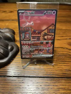 Mew ex SVP 053 Pokemon TCG Scarlet Violet 151 Black Star Promo Full Art SEALED - Image 1