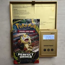 (HEAVY) Pokemon Mega Evolution Perfect Order Booster Pack 22.60 - Image 1