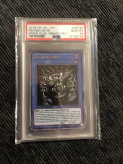 X3 2019 Yugioh Speed Duel STP1 Relinquished PSA 10’s - Image 5