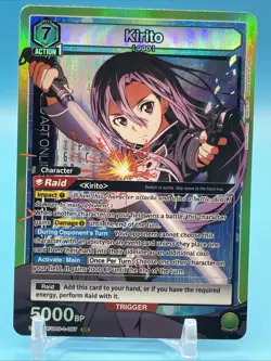 Union Arena TCG: Sword Art Online - Kirito UE07BT/SAO-1-087 English SR - Image 1