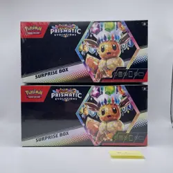 Pokemon TCG: Prismatic Evolutions Surprise Box Lot of 2 NEW SEALED | Bndl#3 - Image 1
