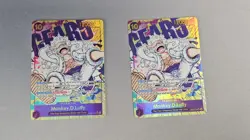 Monkey.D.Luffy (119) (Alternate Art) OP05-119 Awakening of the New Era Foil x 2 - Image 1