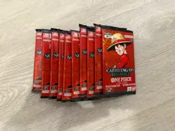 10 x One Piece OP-13 Carrying On His Will Booster Pack (English) New Sealed - Image 1