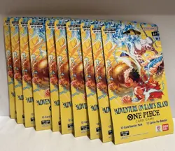 One Piece OP15-EB04 Adventure On Kami’s Island 10x Blister Packs Sealed! - Image 1