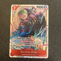 One Piece Roronoa Zoro EB04-007 SR ENGLISH OP15 - Image 1