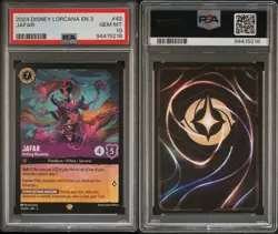 2024 Disney Lorcana Jafar #42 LEGENDARY PSA 10 GEM MINT - Image 3
